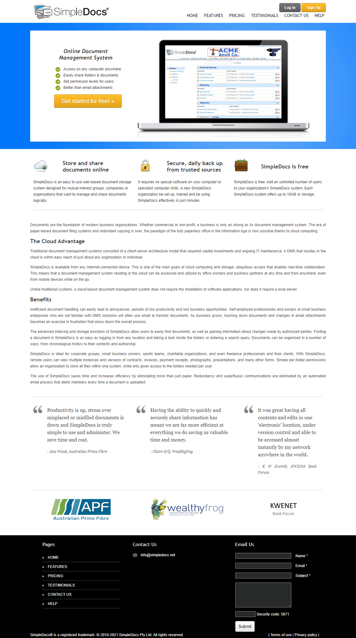SimpleDocs project image 1