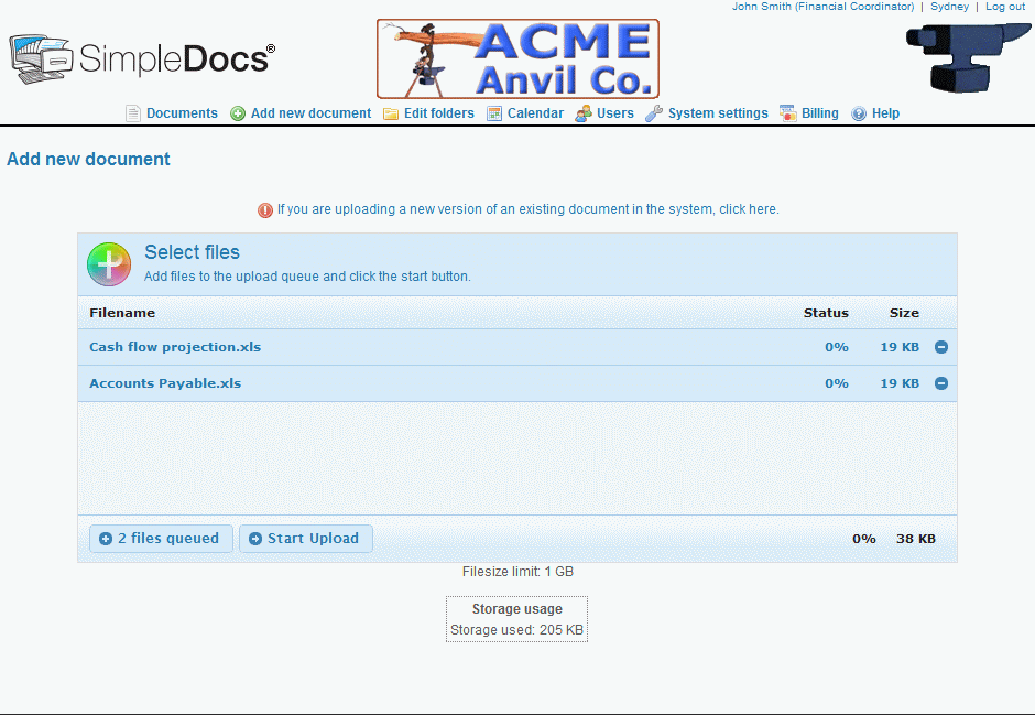 SimpleDocs project image 5