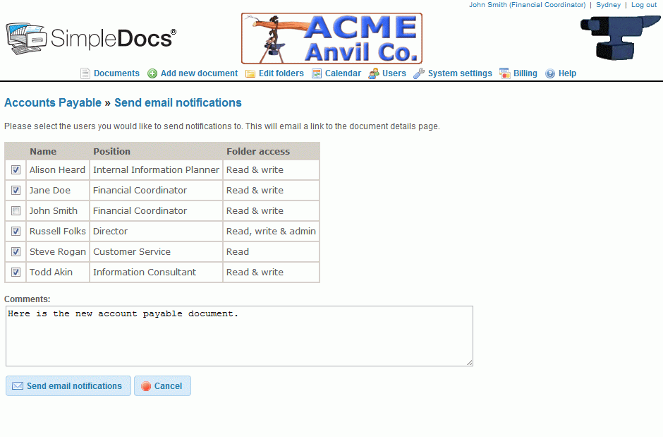 SimpleDocs project image 7