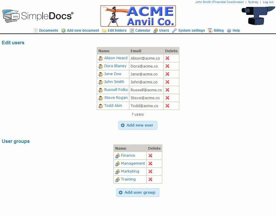 SimpleDocs project image 9